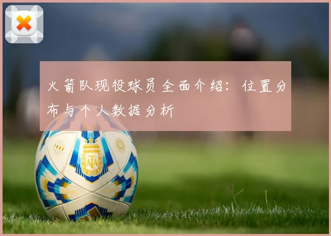 火箭队现役球员全面介绍：位置分布与个人数据分析